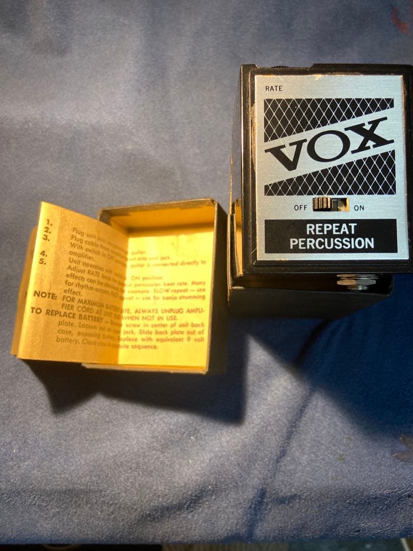 珍品　VOX リピートパーカッション　 エフェクトボックス