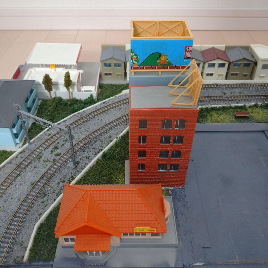 都市型モジュール、レイアウト、ジオラマ、Nゲージ