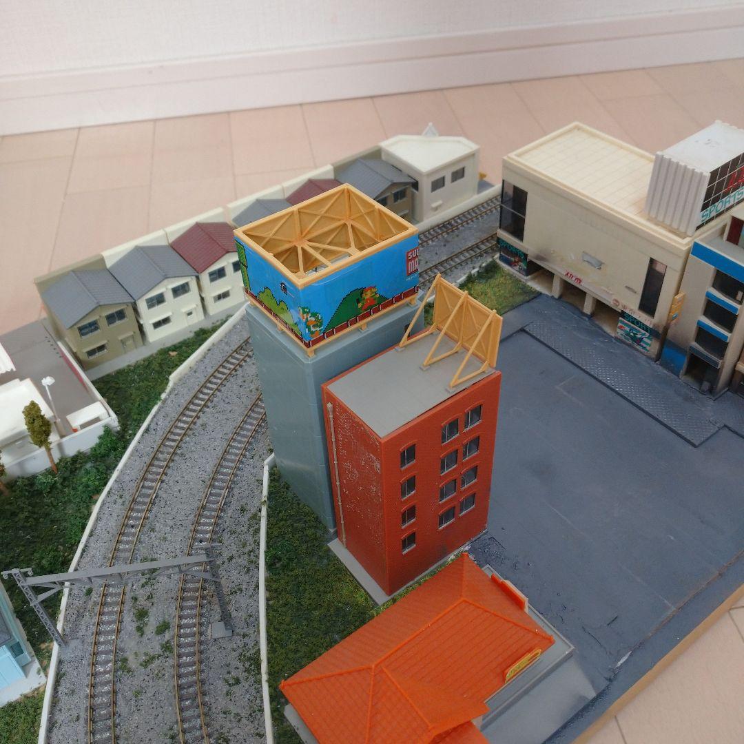 都市型モジュール、レイアウト、ジオラマ、Nゲージ