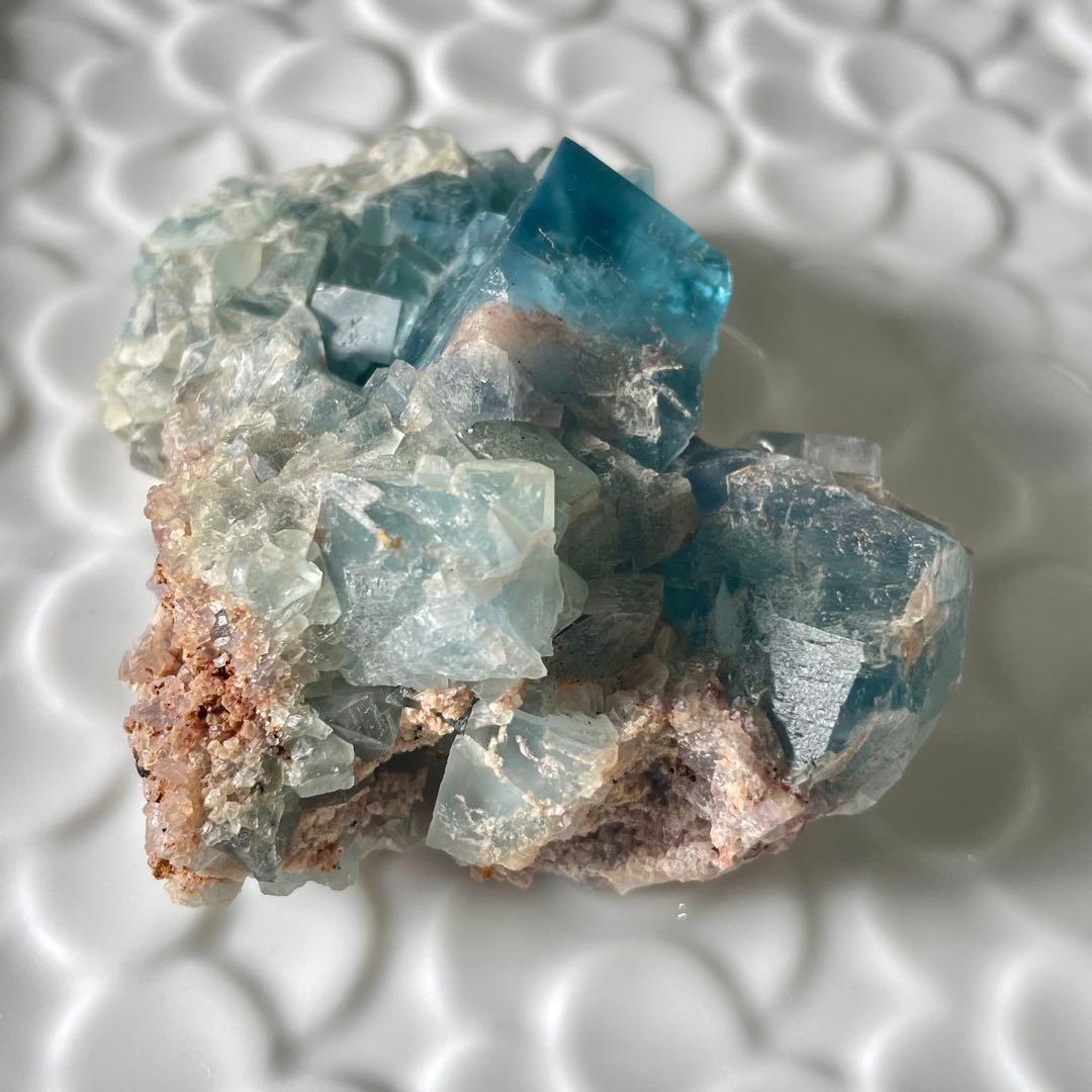 ドイツ産 黒い森 フローライト 蛍石 鉱物標本 原石 ②