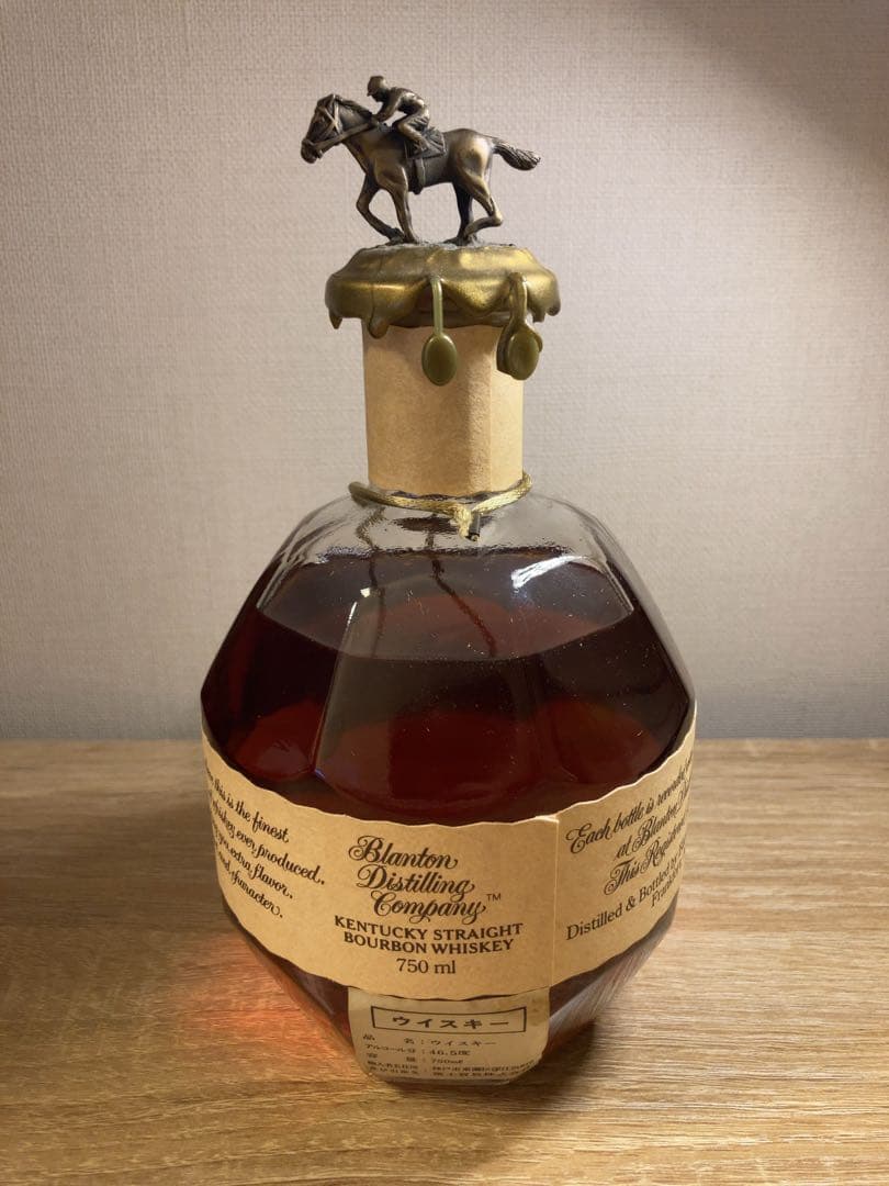 ブラントン　ウィスキー　750ml バーボン　whiskey 89年　冊子付き