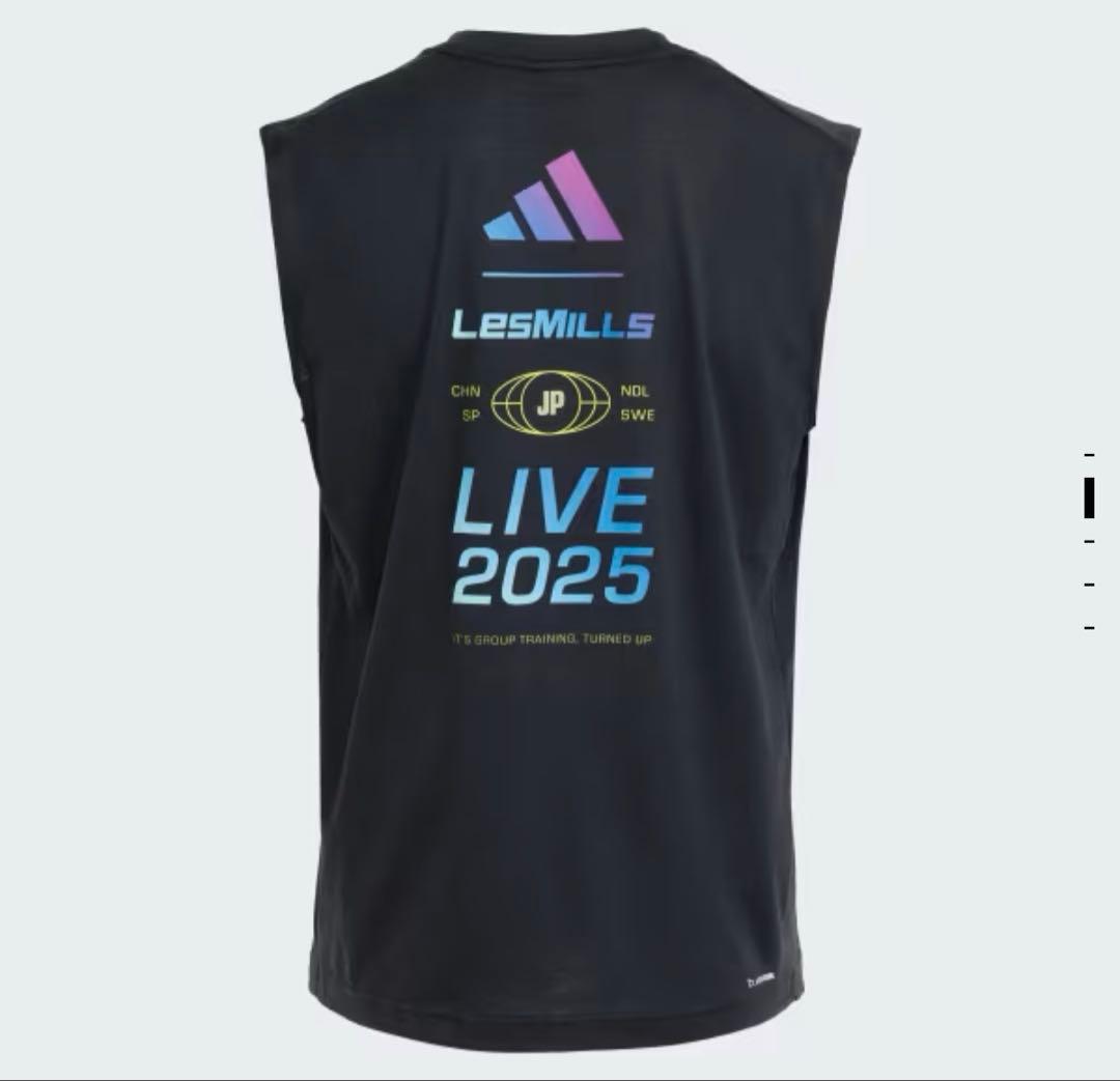 adidas LesMills LIVE 2025 タンクトップ S 2枚セット