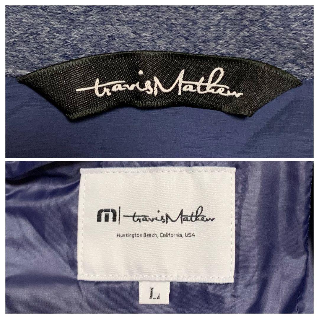 【美品】TravisMathew ハイブリッドジャケット 中綿 L