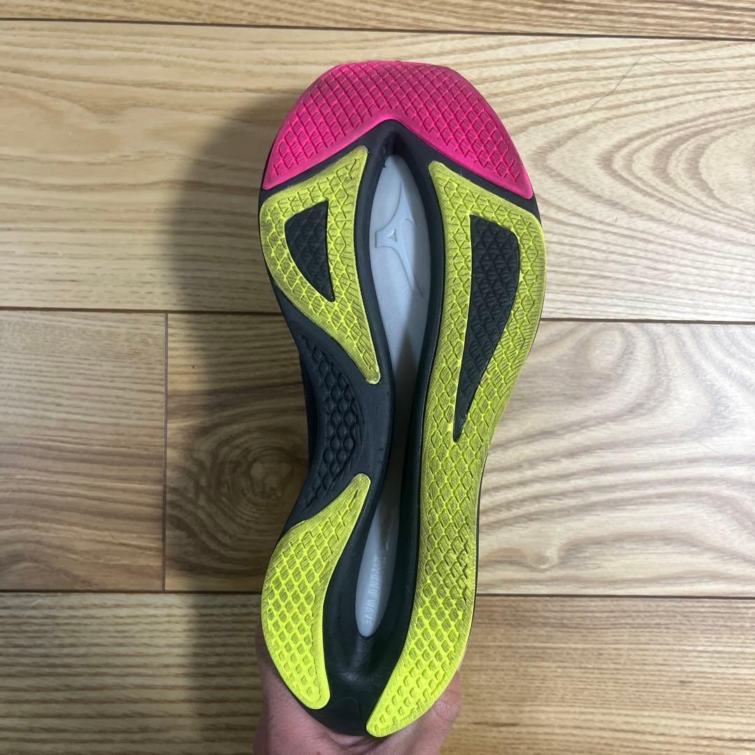 Mizuno Wave Rebellion FLASH2 ブラック/ピンク