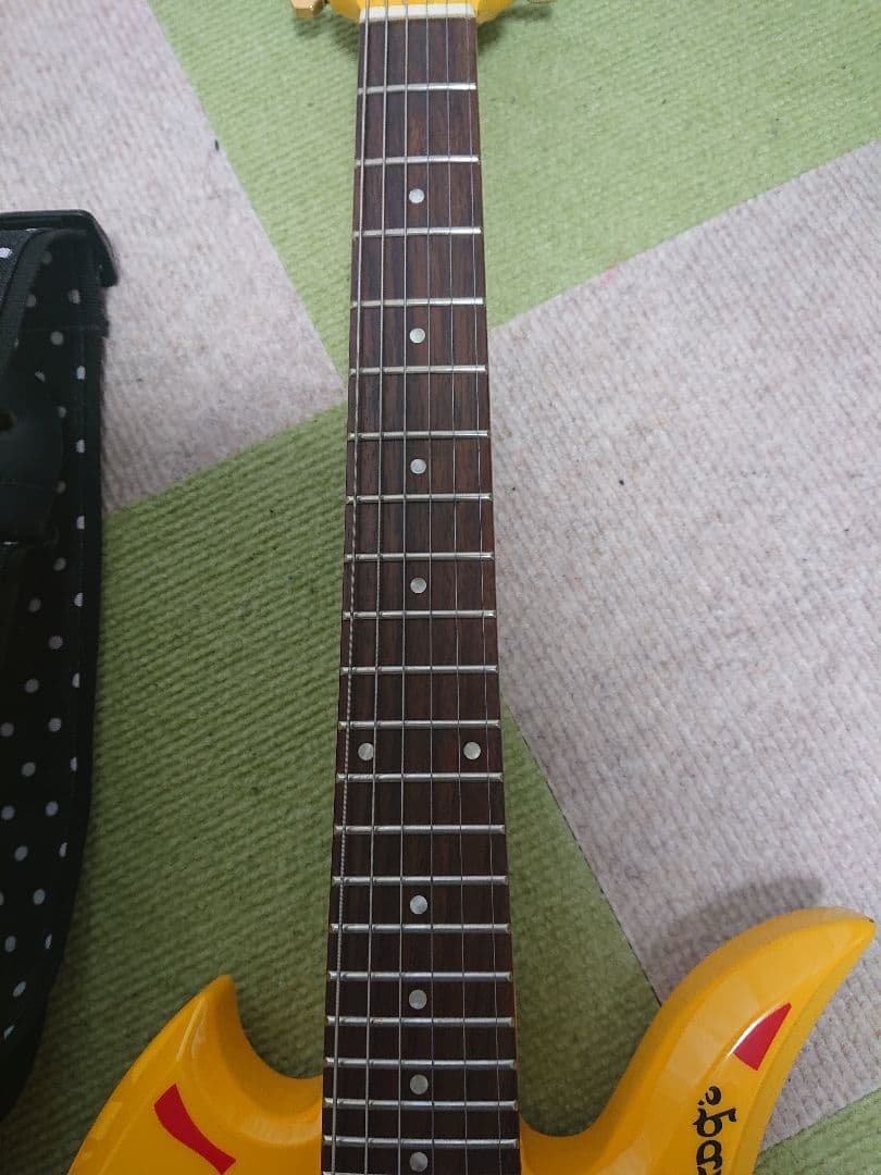 【マイキー】フェルナンデス hide イエローハート Jr. ミニ ギター