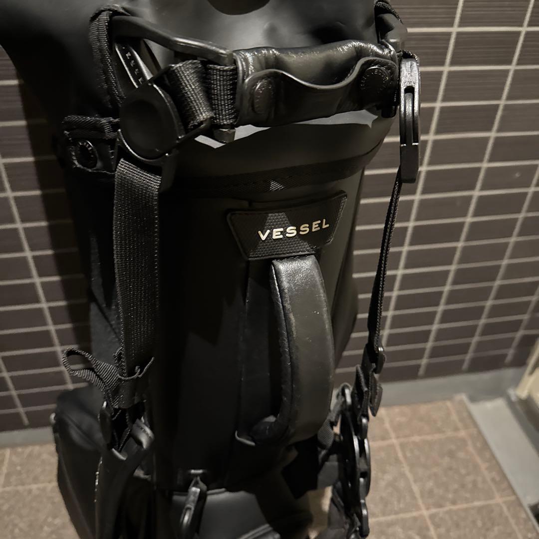Vessel ゴルフバッグ・キャディバッグ　黒