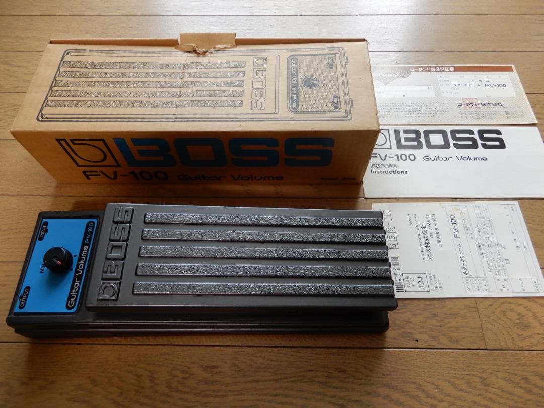 Boss VF-100 ボリュームペダル ヴィンテージ　日本製　箱付き