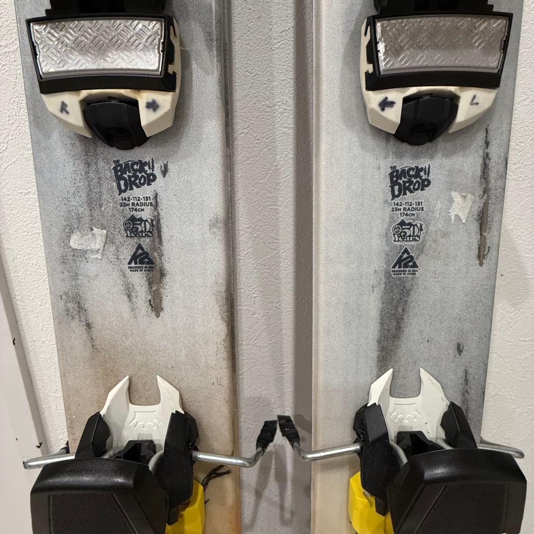 K2 THE BACK DROP バックドロップ 174cm スキー