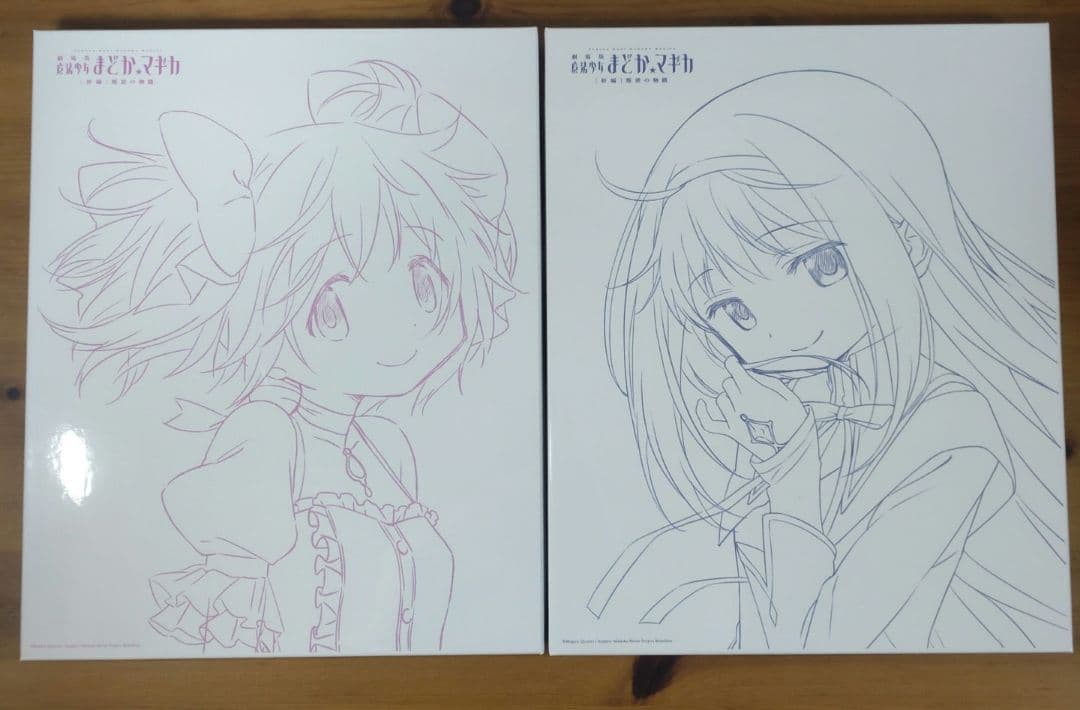 魔法少女まどか☆マギカ 鹿目まどか、暁美ほむら キャンバスアート