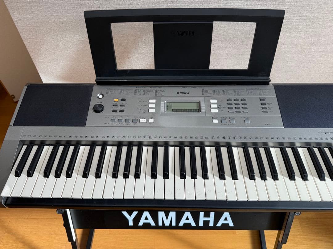 YAMAHA PSR-E353専用スタンド付き