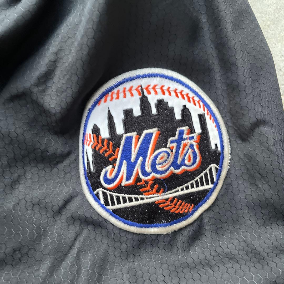 (超破格)マジェスティック　ニューヨークメッツ　ナイロンジャケット　スタジャン