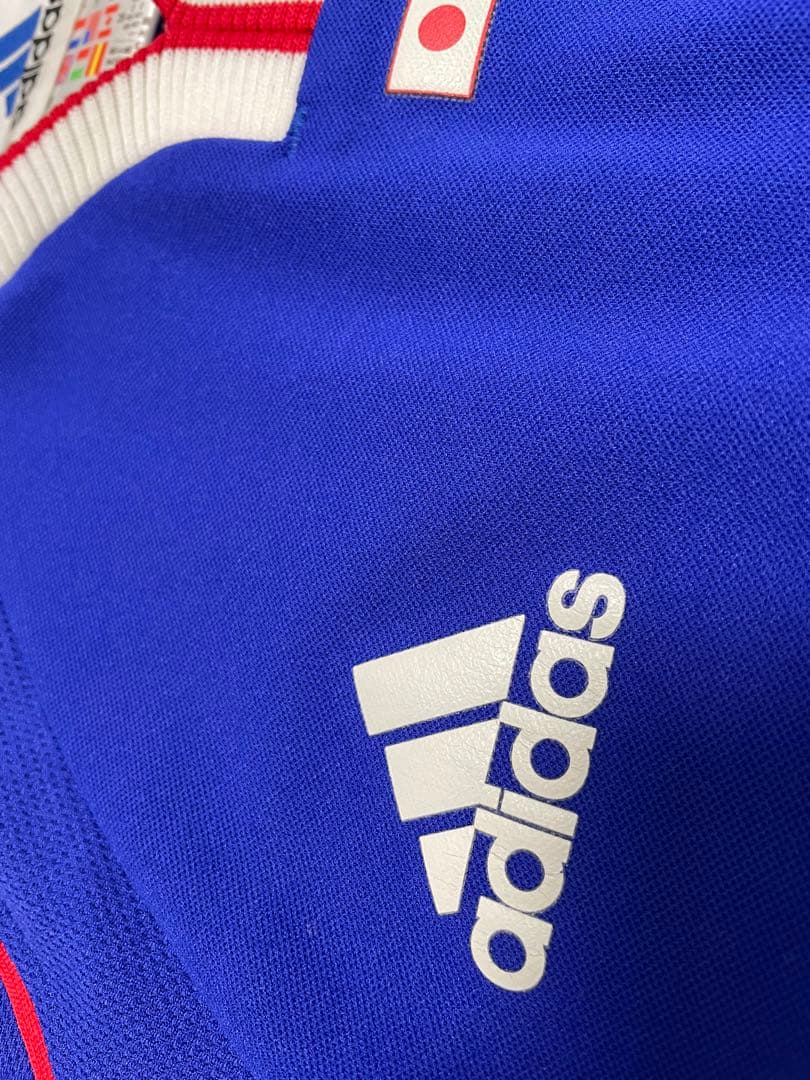 （美品）サッカー 2001年 日本代表 ユニフォーム adidas M