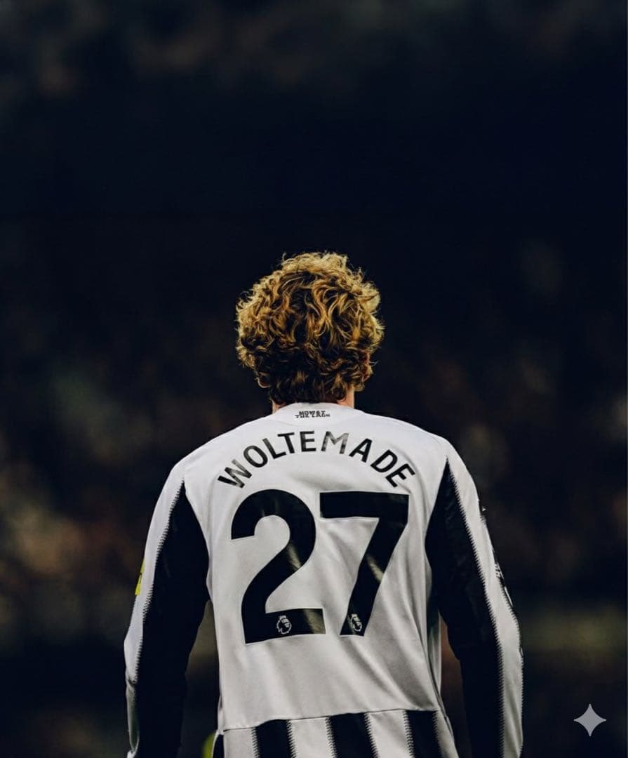 ニューカッスル　ヴォルテマーデ長袖ユニフォーム