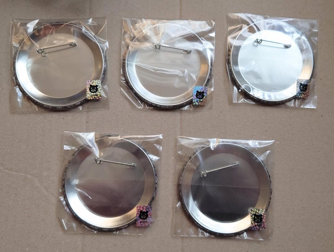 C*N様 けいおん！ 缶バッジ　ルミネコラボ　唯 澪 律 紬 梓 セット LUM