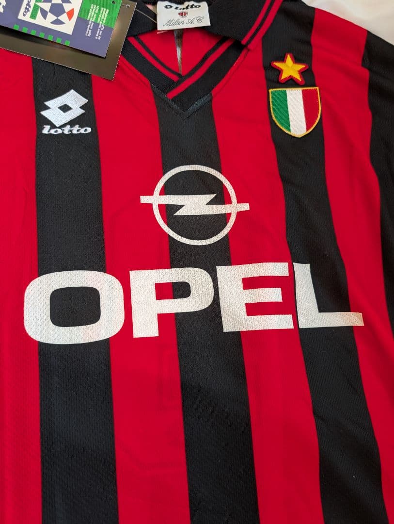 【新品タグ付き】ACミラン/ジョージ・ウェア/H/ 96-97モデル