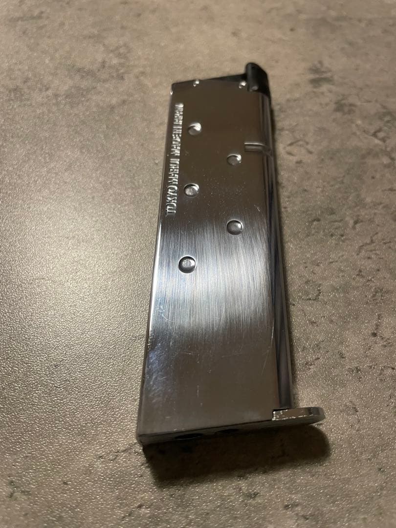 【極美品】東京マルイ コルト ガバメント シリーズ'70 ニッケルフィニッシュ