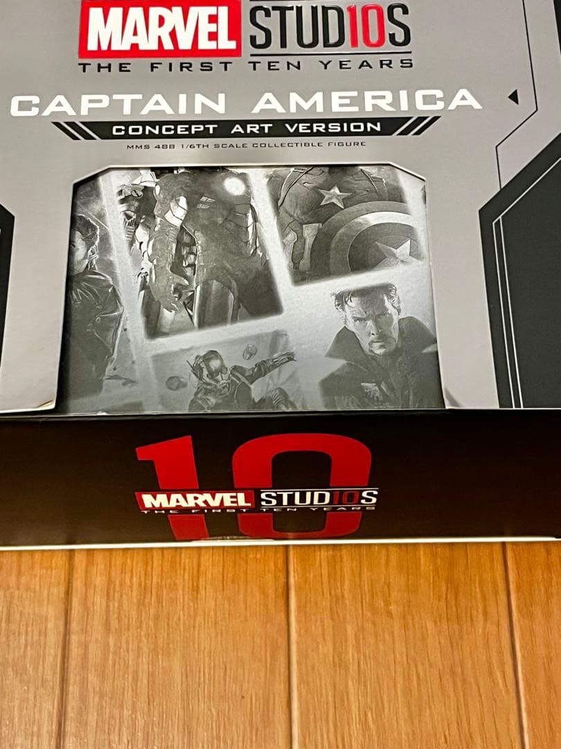 ホットトイズ　キャプテン・アメリカ（コンセプト・アート版）