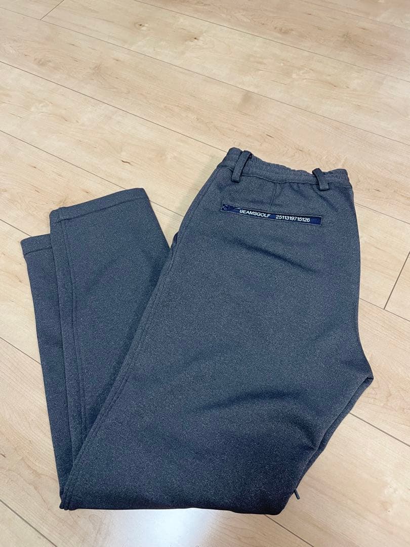 未使用品　定番　ビームスゴルフ　グレー　パンツ　44
