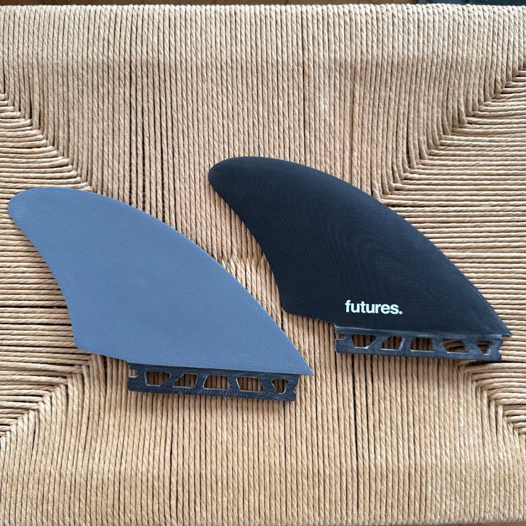 未使用サーフボードフィン FUTURES FIN TWIN KEEL FK2