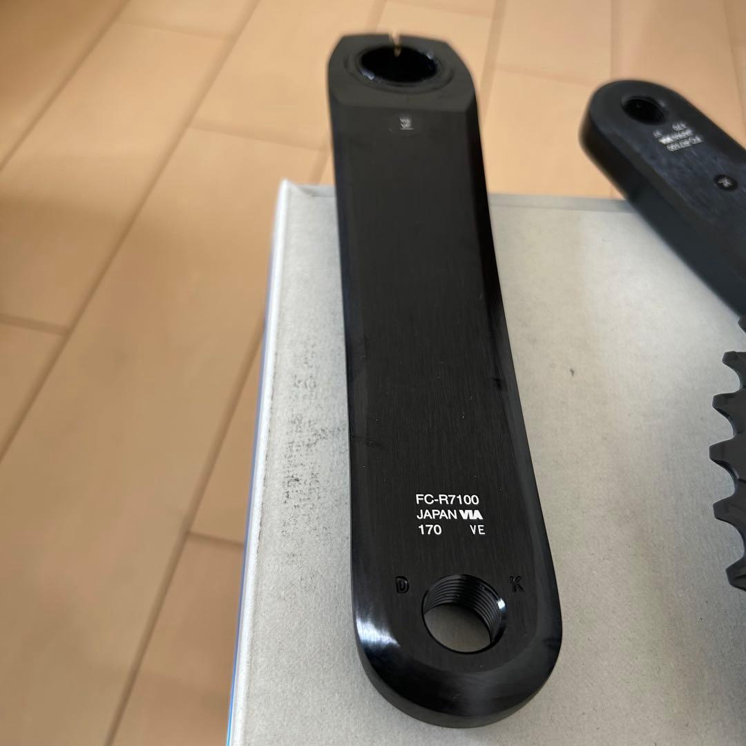 新品未使用 シマノ 105 FC-R7100 12s 170mm 50-34T