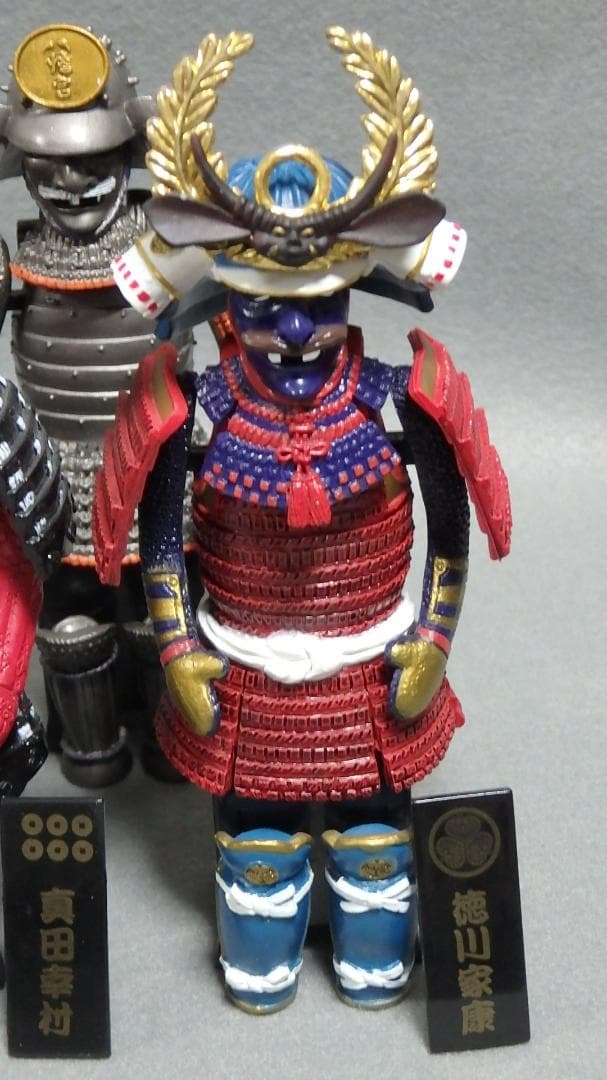 風林火山 戦国武将　鎧甲冑　ミニチュア　フィギュア　豊臣秀吉　伊達政宗　真田幸村
