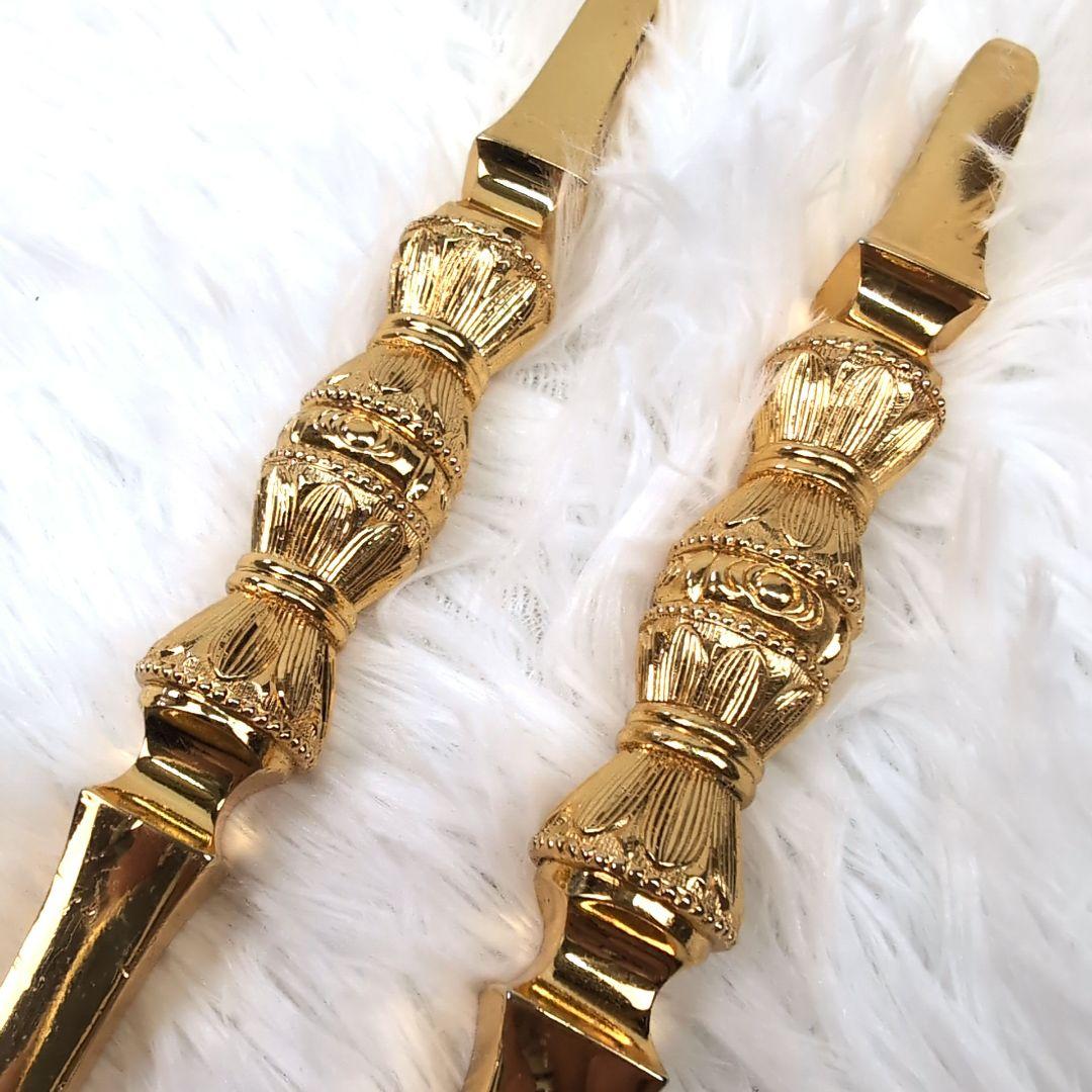 チベット仏教法器 真言宗 独鈷杵 金剛杵 真鍮 2つセット