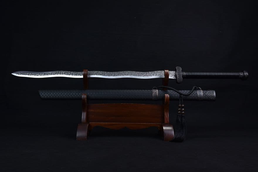 武具　刀装具　日本刀　模造刀 横刀 直刀 曲龍