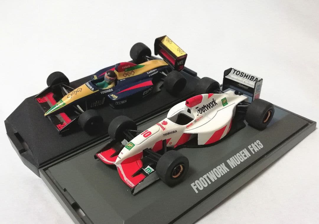 【2台】 F1　鈴木亜久里　ラルース　フットワーク　ONYXモデル