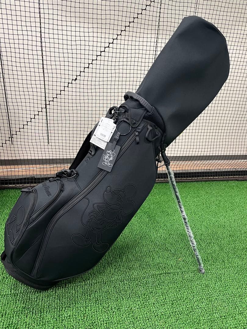 新品 BLACK MICKEY スタンドバッグ