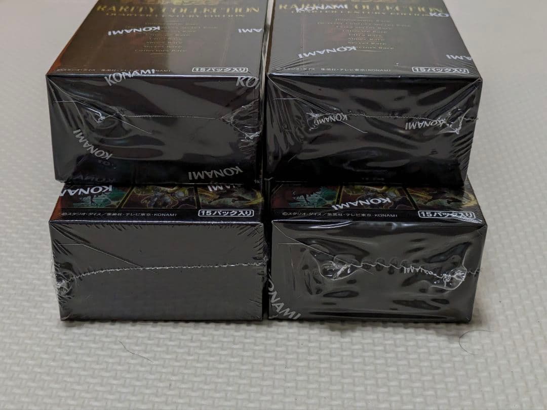 【引退品】　遊戯王　未開封BOX　シュリンク　付　　４点セット