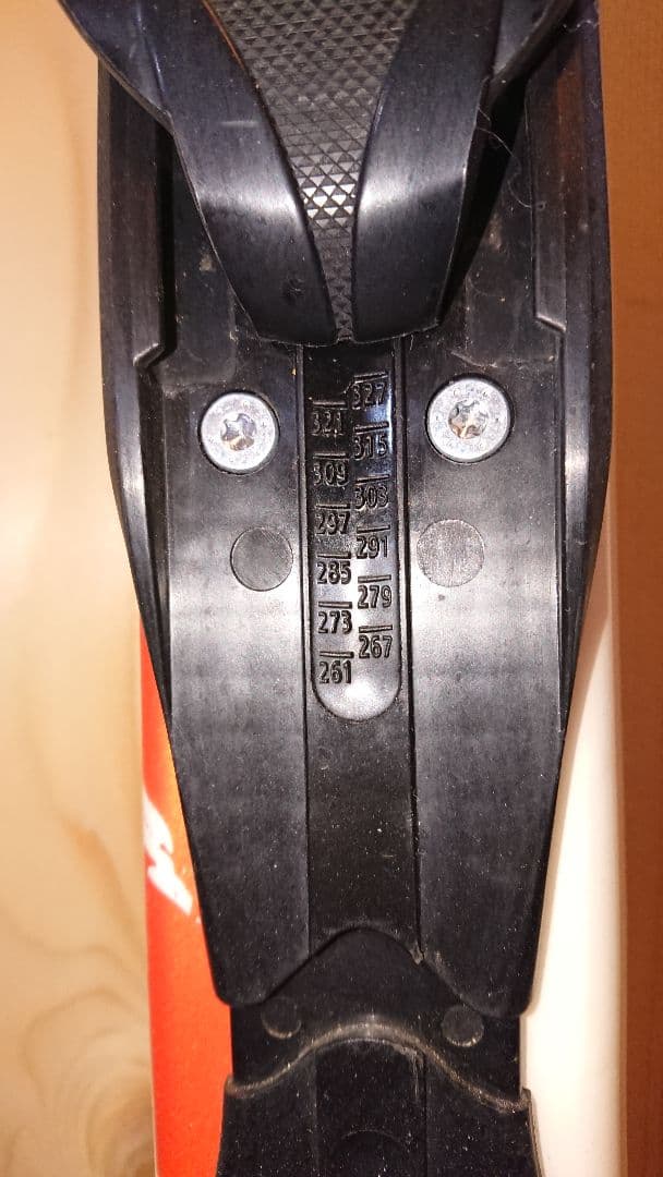 ROSSIGNOL 150㎝ 簡単調整261～327㎜ ロシニョールスキー板