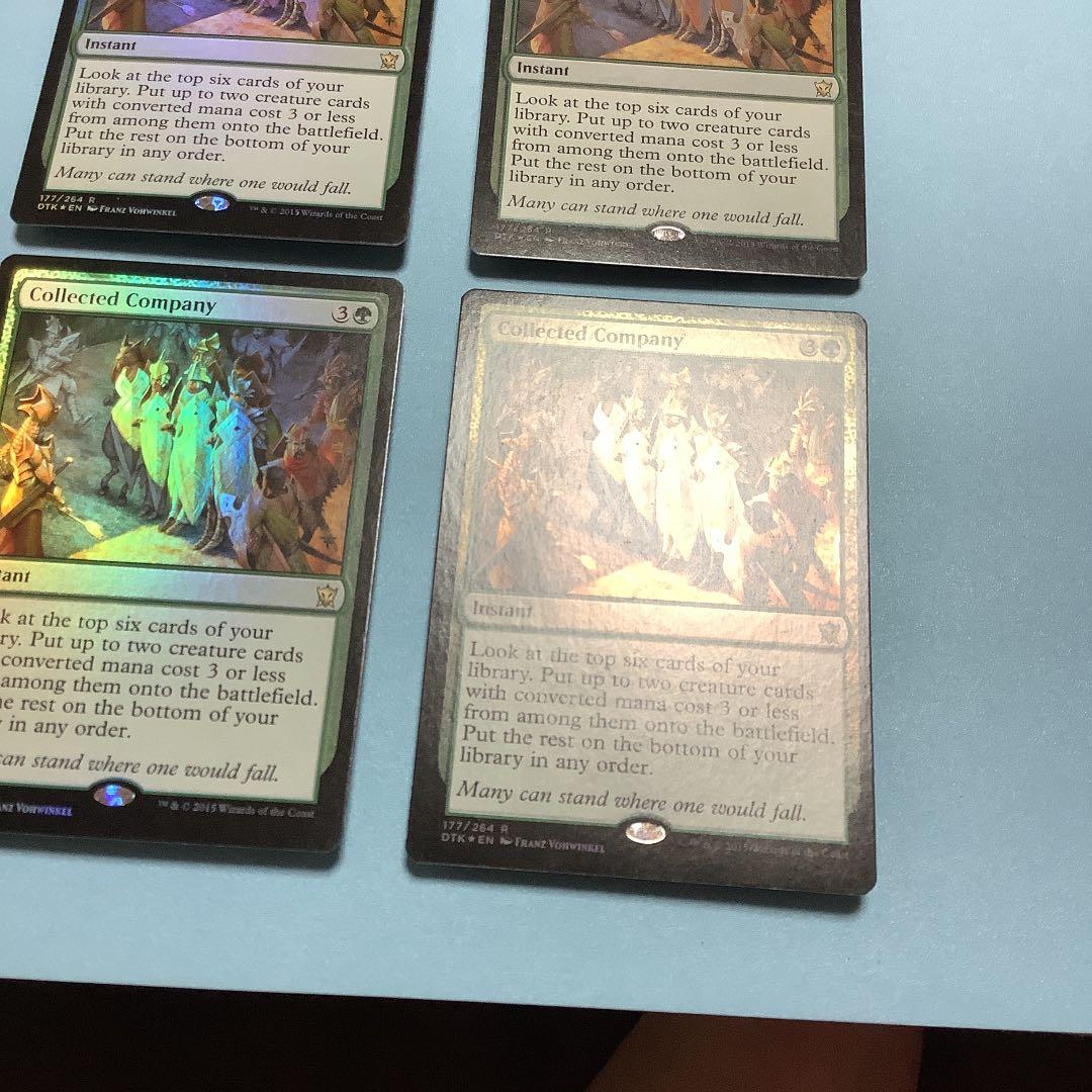 集合した中隊/Collected Company DTK英語4枚セット