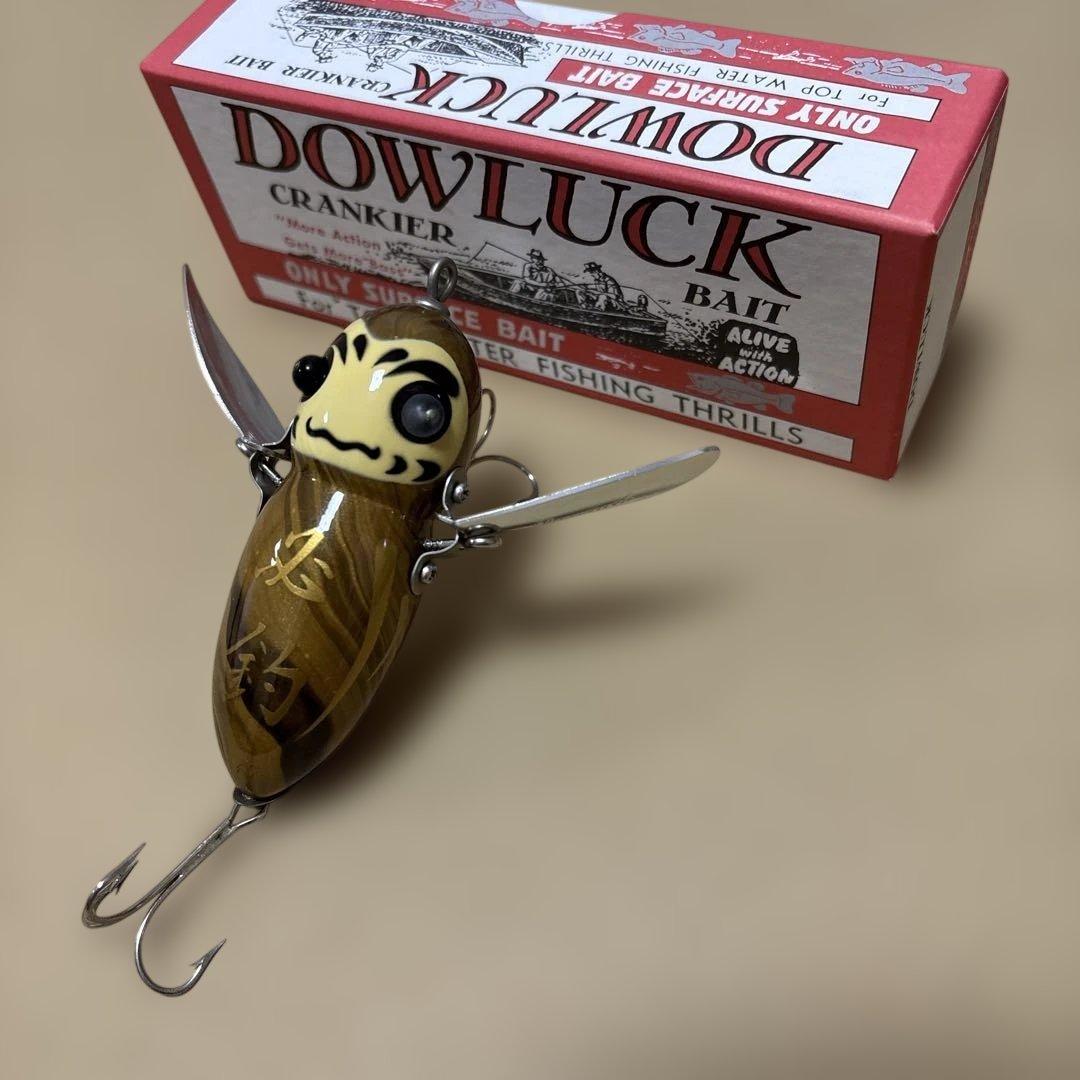 【希少】dowluck 道楽　ルアーダルマ　ソノヒグラシ