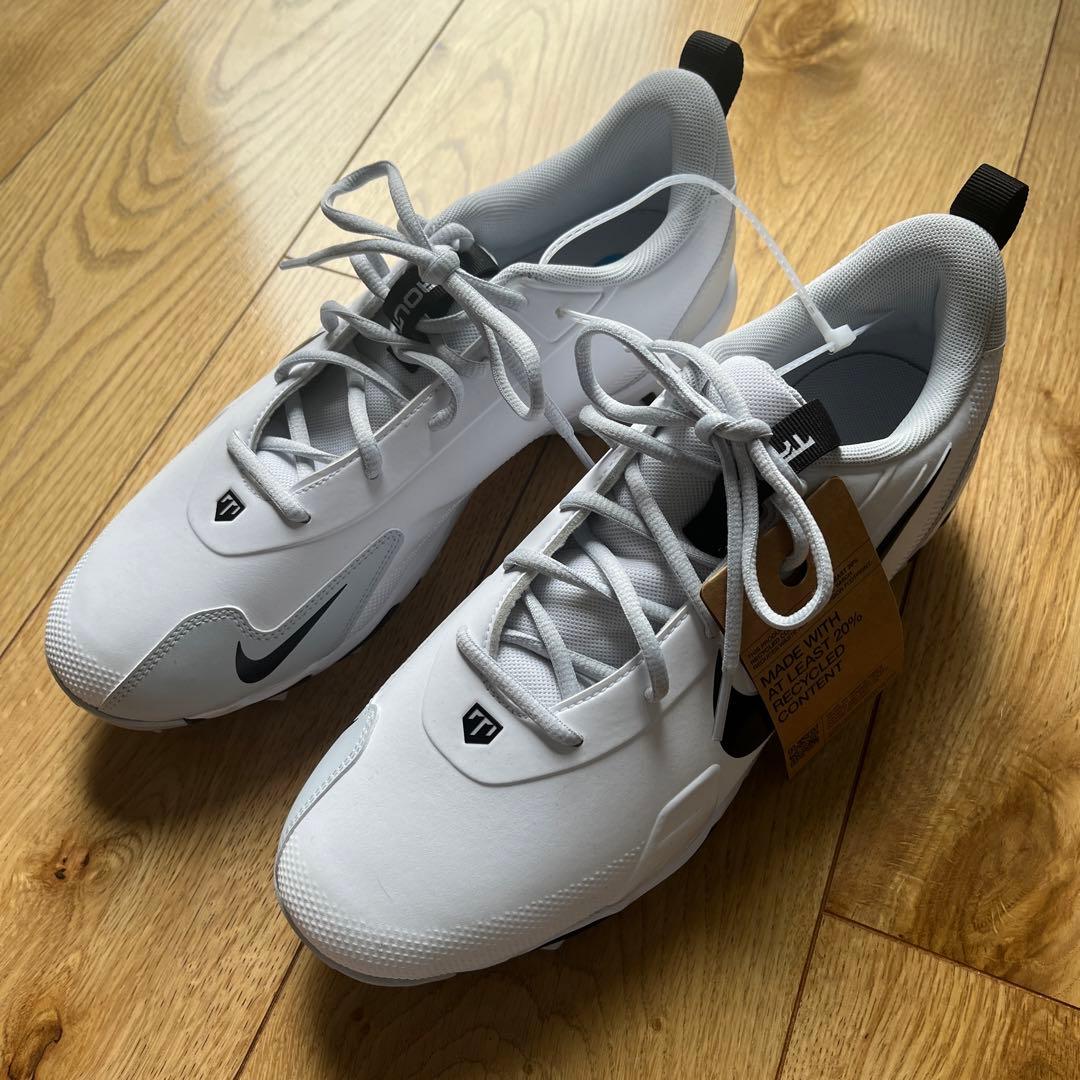 28cm　ナイキ　野球　ポイント　スパイク　白　Force Trout 9