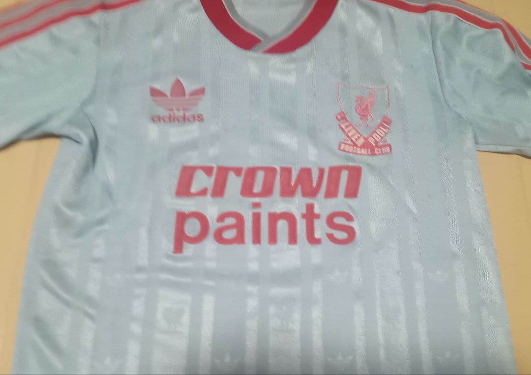 adidasアディダス リヴァプール 87-88（A）ゲームシャツ