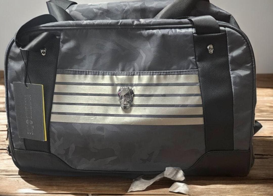 平野公平【新品GOLFボストンバックAMANI 迷彩柄 大型ダッフルバッグ