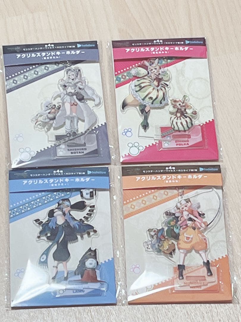 モンスターハンターワイルズ×ホロライブ　アクリルスタンド