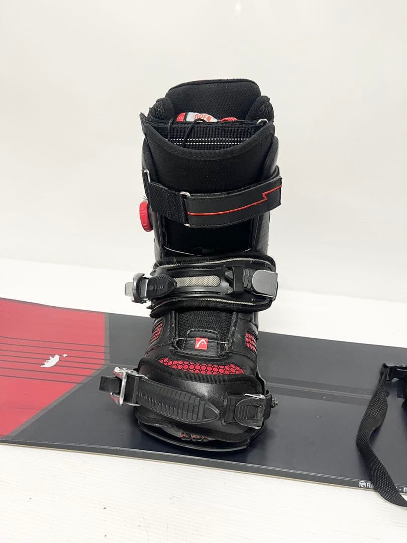 FLOW head スノボセット　スノーボード ビンディング　BOA 美品　板