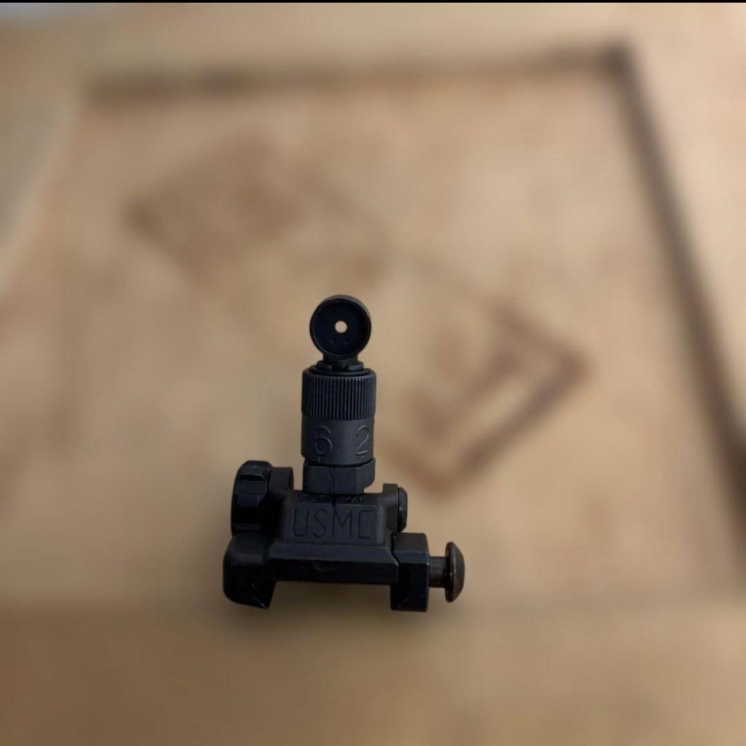 未使用品　米軍　実物　KNIGHTS REAR SIGHT 600 METER⑤