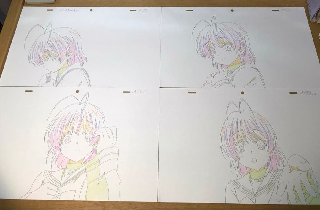 【超希少】CLANNAD 描き下ろし生動画 古河渚 京アニ
