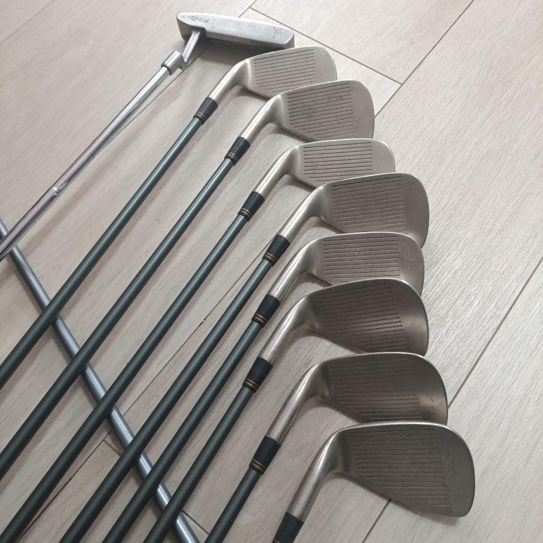 Puma　バッグ　ゴルフクラブ11本セット　右利用