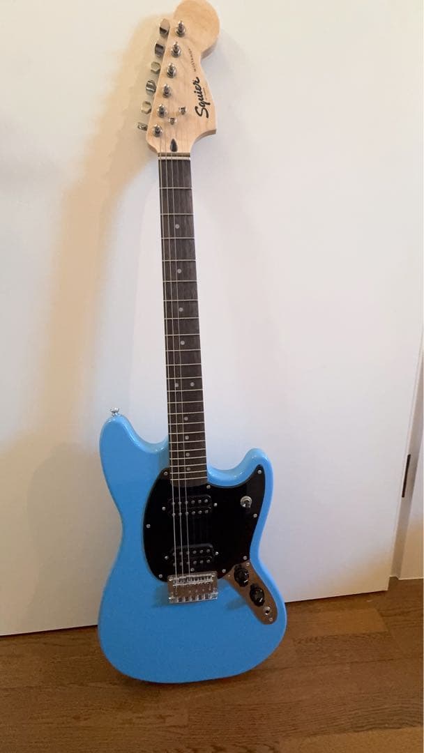 【美品】Squier Mustang California Blue