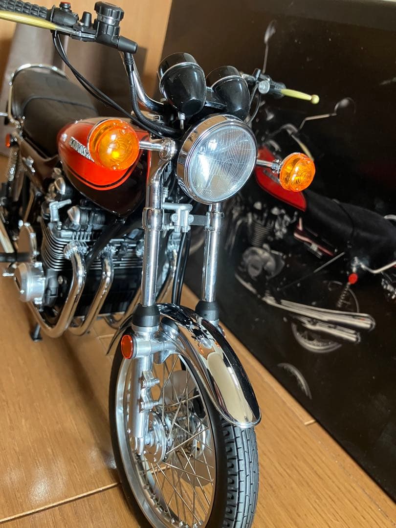 ミニチャンプス　カワサキ Z2 750RS 火の玉カラー 1/6スケール 希少