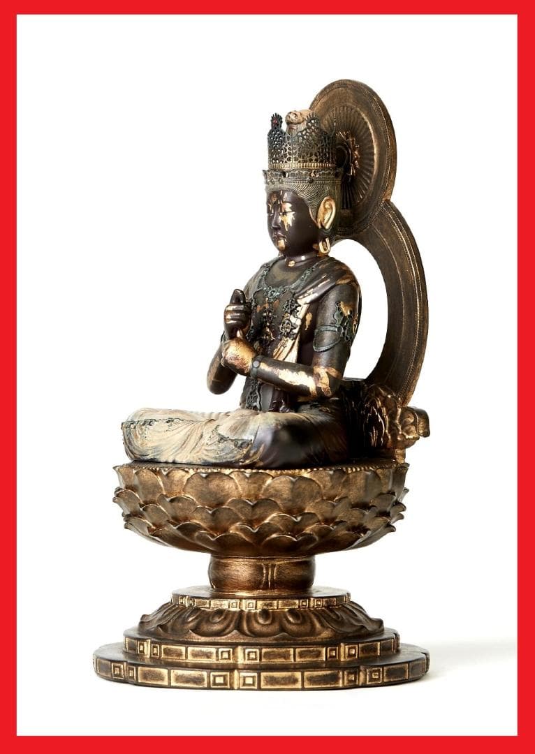 ★新品同様★イスム TanaCOCORO 掌 仏像 大日如来 真鍮★10