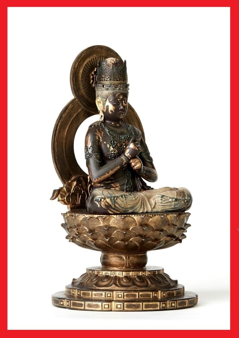 ★新品同様★イスム TanaCOCORO 掌 仏像 大日如来 真鍮★10