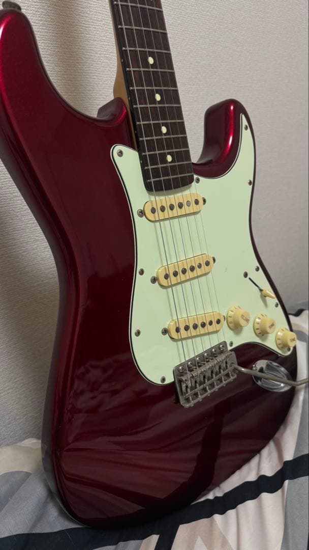 Grass Roots エレキギター メタリックレッド