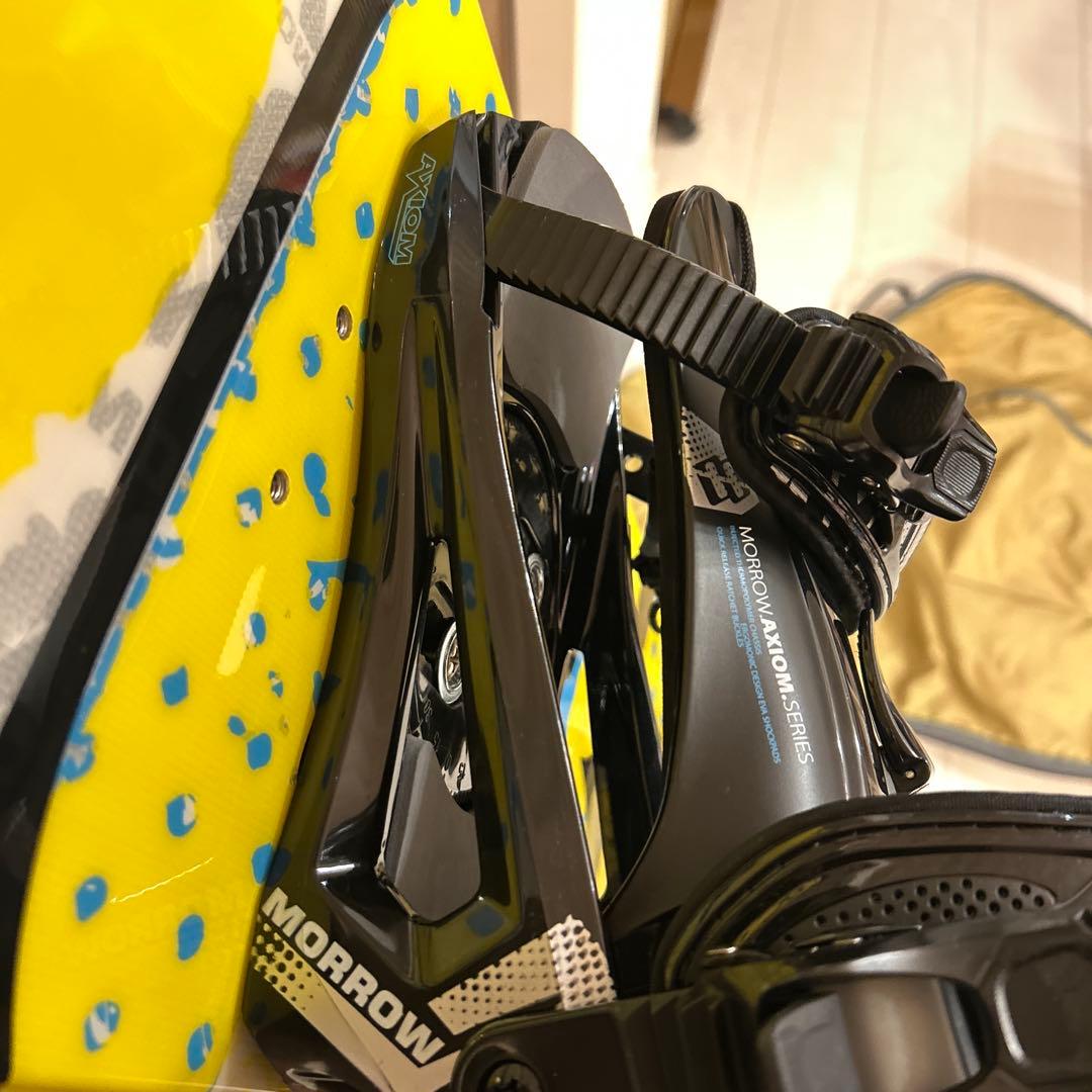【美品】Morrowスノーボード151cmMORROW ビンディングセット
