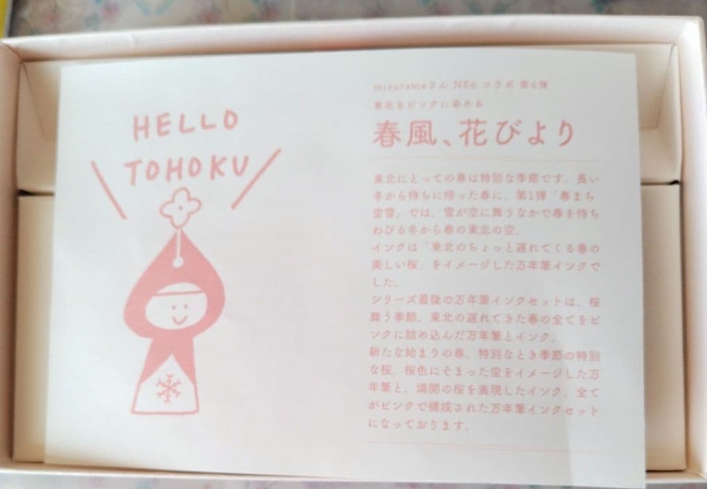 mizutamaさん 万年筆　NE6 春風、花びより 値下げしました