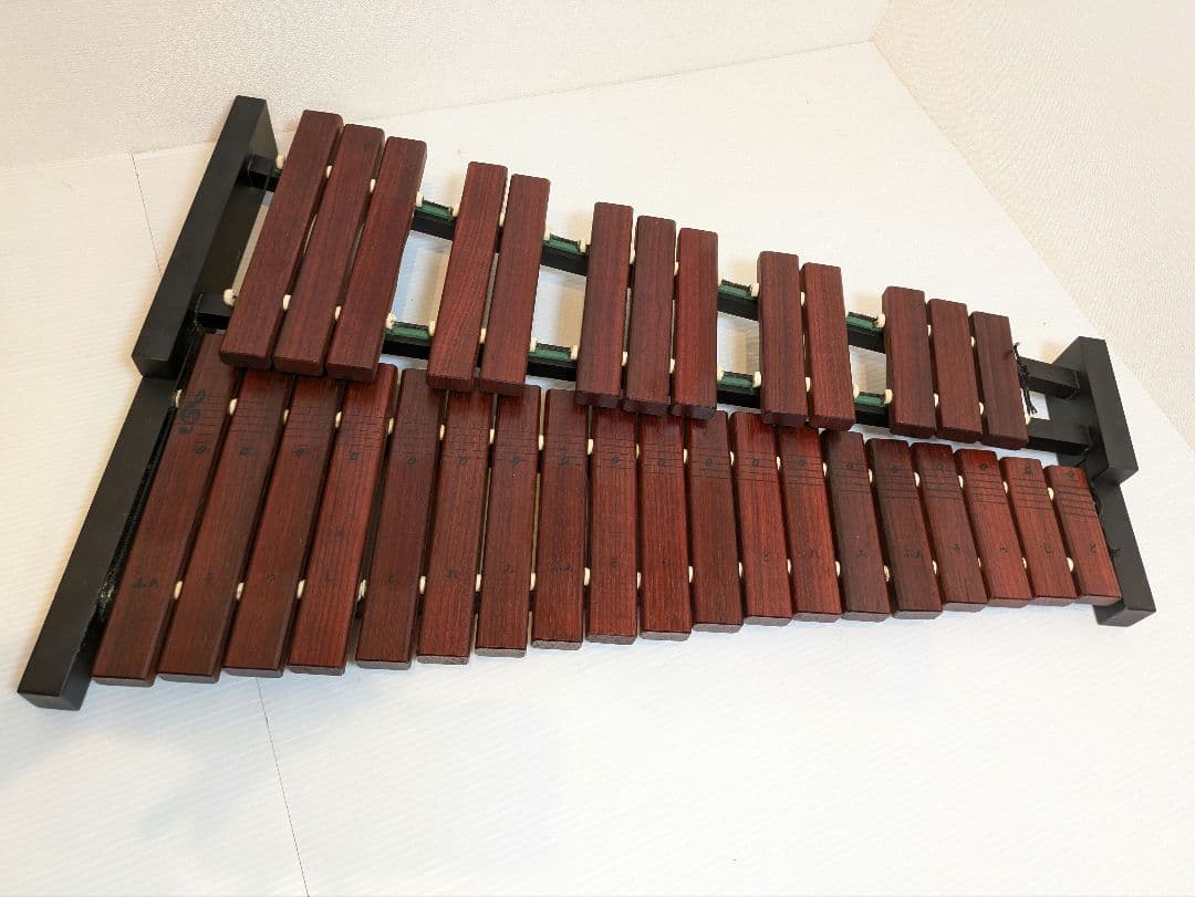 廃盤品 YAMAHA 32音 卓上木琴 TX-6 打楽器 ソフトケース付き