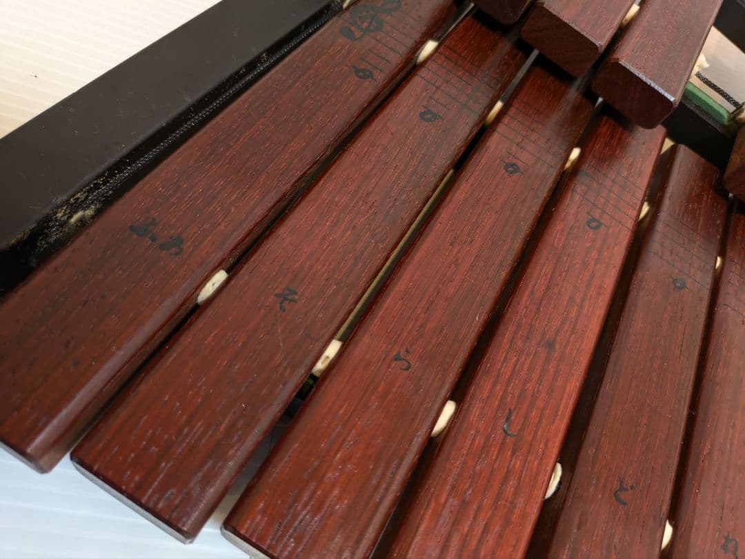 廃盤品 YAMAHA 32音 卓上木琴 TX-6 打楽器 ソフトケース付き